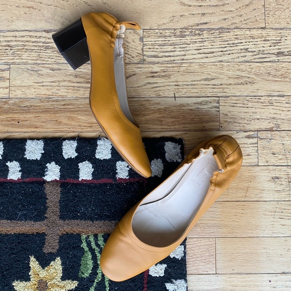 Everlane Shoes - Yellow Everlane Day Heel